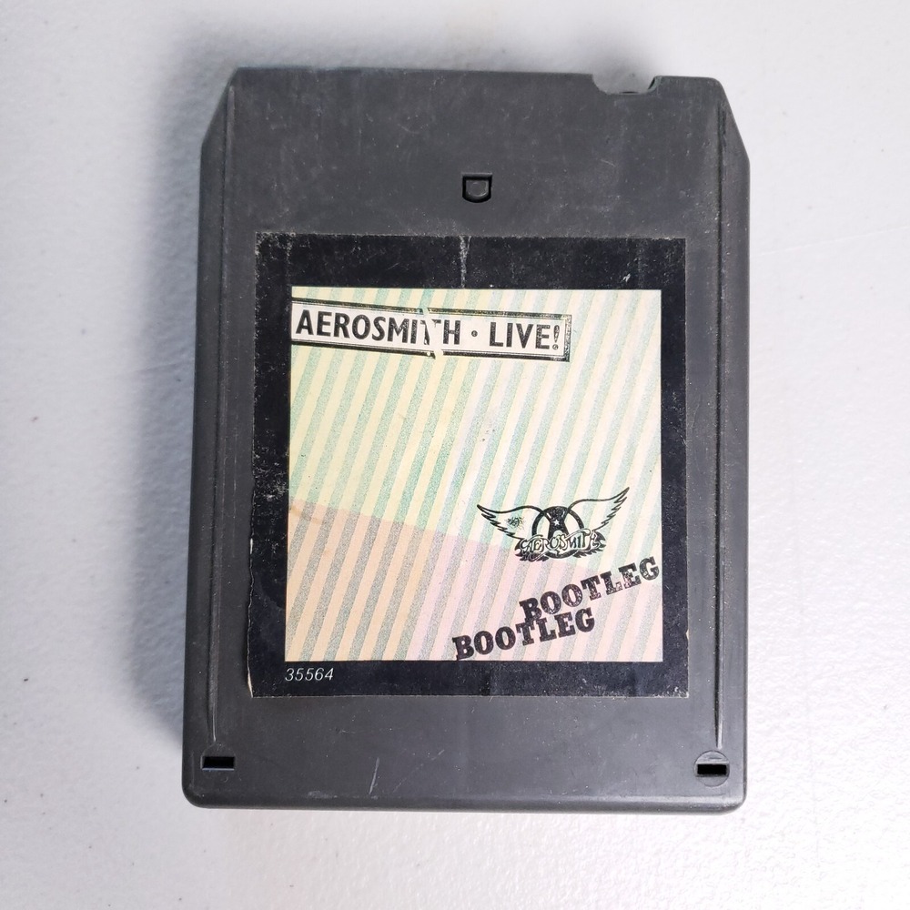 Aerosmith Live Bootleg 8‎ Track Tape Album Columbia TC8 Rock Classic Untested